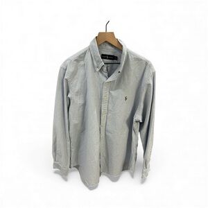 Ralph Lauren Classic Fit Striped Oxford Shirt XL